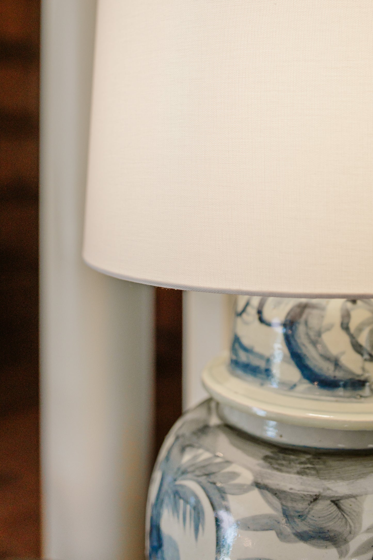 Bettye Blue Table Lamp (34")