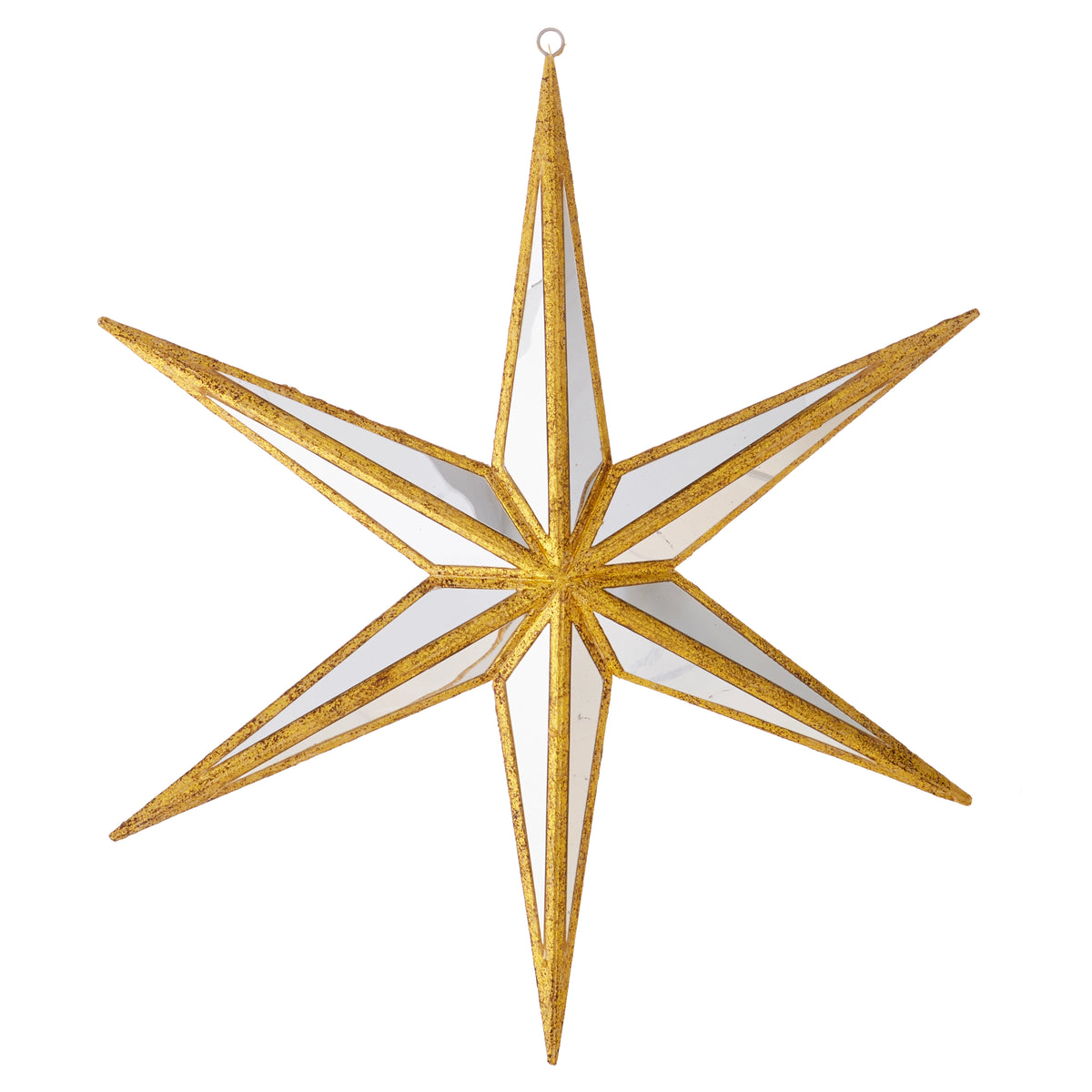 12" Mirrored Star Ornament