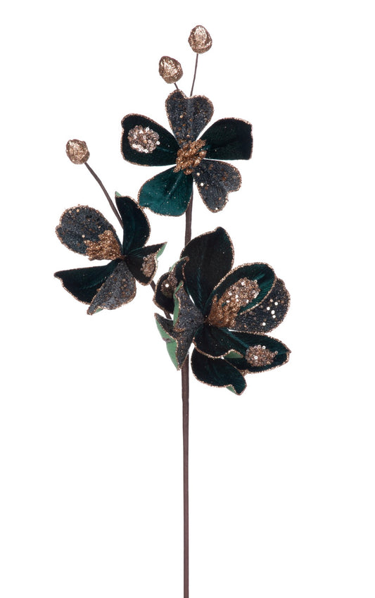 Emerald Magnolia Spray