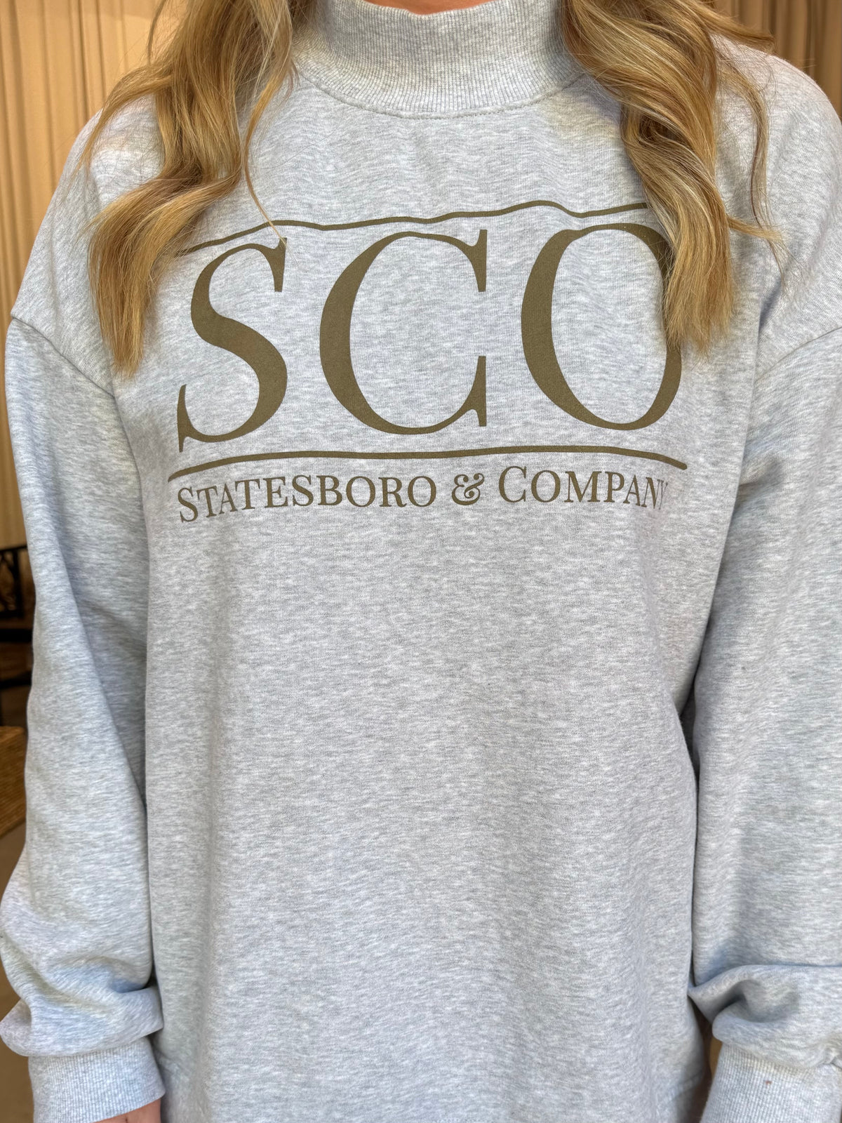 Statesboro & Co Mockneck Sweatshirt