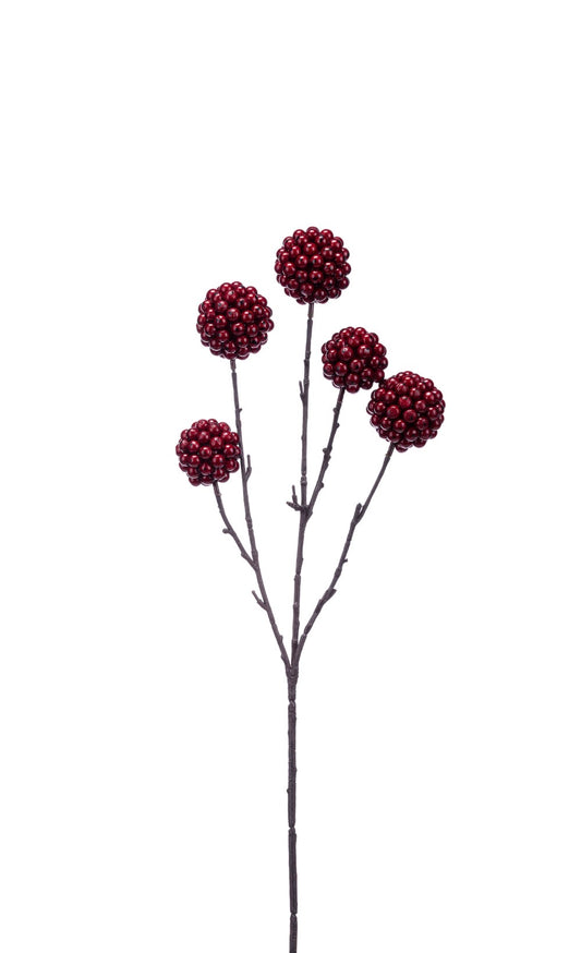 Burgundy Ball Spray