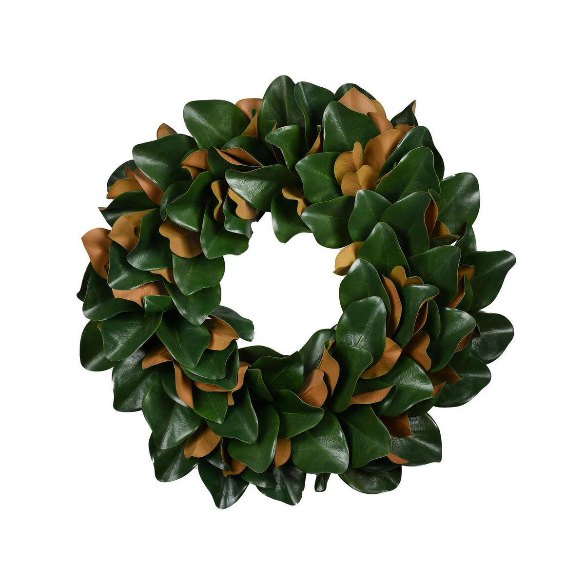 Faux Magnolia Wreath