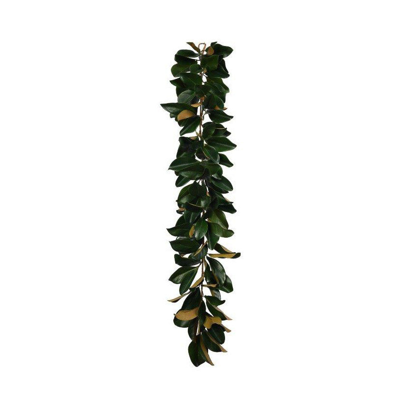 Faux Magnolia Garland 60”