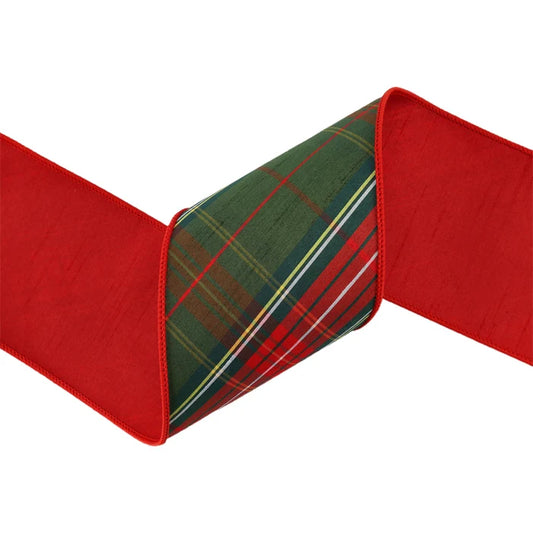 Classic Christmas Plaid Ribbon