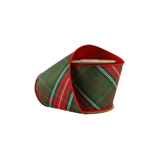 Classic Christmas Plaid Ribbon